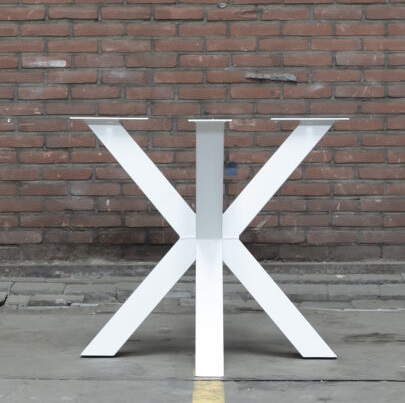 Опора ПАУК 80х80 WHITE